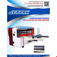LEADING EDGE FEEDING FULL AUTO DIE-CUTTING MACHINE