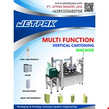 MULTI FUNCTION VERTICAL CARTONING MACHINE