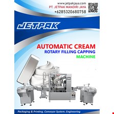 Automatic Cream Rotary Filling Capping Machine