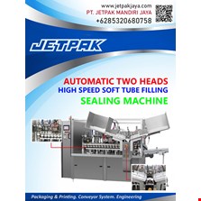 Automatic Two Heads High Speed Soft Tube Filling Sealing Machine