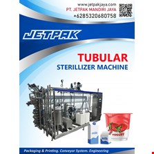 Tubular sterillizer machine