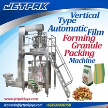 Vertical Type Automatic Film Forming Granulle Mesin Packing 
