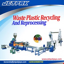 Waste Plastic Recycling and Reprocessing Plastic Raw Materials