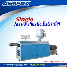 Single Screw Plastic Extruder Plastic Raw Materials 
