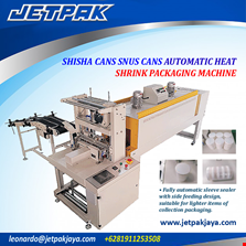 Shisha Cans Snus Cans Automatic Heat Shrink Packaging Machine