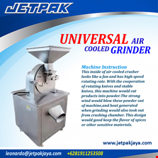 Universal Air Cooled Grinder