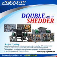 Double Shaft Shedder