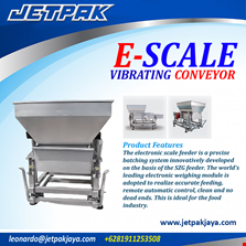 E Scale Vibrating Conveyor