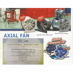Axial Fan Belt dan Direcet Drive 