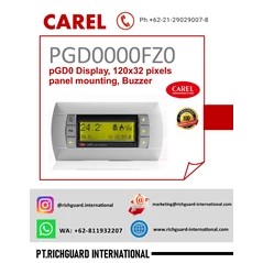 DISPLAY PGD0000FZ0 -  120x32 pixels, panel mounting and Buzzer