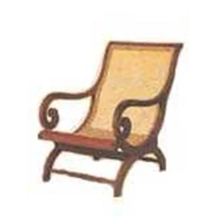 lg 224. rattan or teak lazy chair – kursi malas jok rotan atau jati