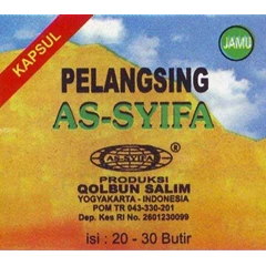 jamu kapsul pelangsing as-syifa jogja ramuan abah k.h. muhammad abdullah sonhaji
