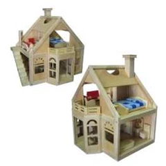 dollhouse besar natural
