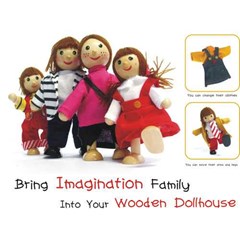 doll family - 4 pcs