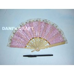 kipas brokat kecil