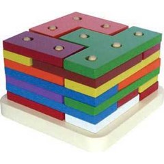 tetris shape stacking