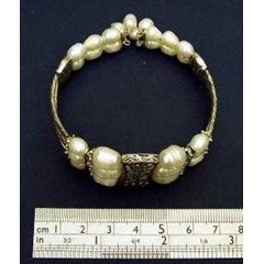 gelang mutiara putih 1