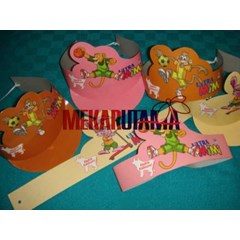 topi ultah kertas