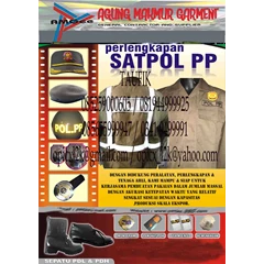 pakaian satpol pp dan perlengkapan satpol pp 085259000605