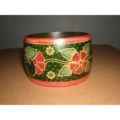 batik wooden bracelet