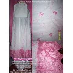 mukena katun paris