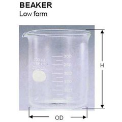 beaker low form
