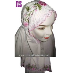 mukena bordir rafflesia seledri (rs)