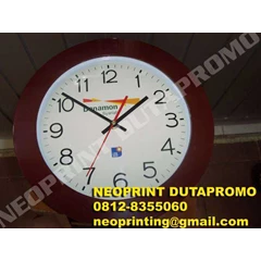 jam dinding promosi- bisa kampanye caleg, capres/ pilpres, pilkada, partai politik ( parpol)