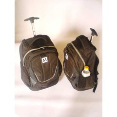 trolley backpack / tas punggung trolley/ roda