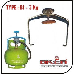 pengaman regulator lpg ( type b1 untuk tabung lpg 3 kg ) )