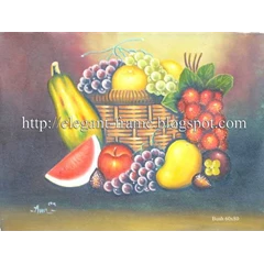 lukisan buah
