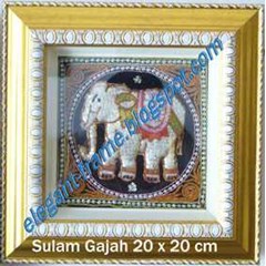 gajah thailand / tapis gajah - 20x20