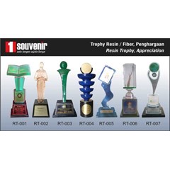 trophy resin, trophy penghargaan