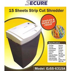 paper shredder secure 6315a