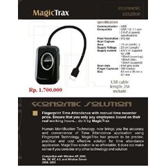 u r u magic trax ; fingerprint time attendance