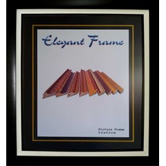 bingkai photo / photo frame / picture frame 24 r tipe 197 hitam