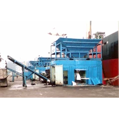 bagging machine and hopper for grab