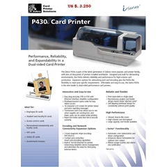 zebra p430 colour card printer