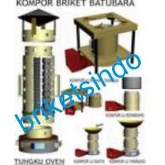 kompor briket batubara & arang batok 