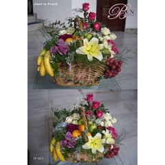 flower fruit basket