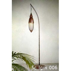 stand lamp ( coper & iron )