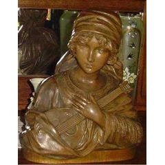 patung dada terracota