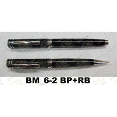 bm_ 6-2 rb+ bp set metal pen promosi / hadiah / souvenir