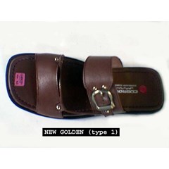 sandal kulit new golden