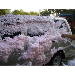 super saver shampo mobil ice cream ( busa berwarna)
