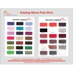 katalog warna polo shirt