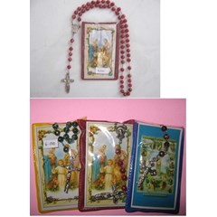 rosario + dompet gambar rohani ( 36 cm)