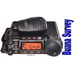 radio rig yaesu ft-857d, triple band, call 081908101888