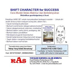 shift character for success