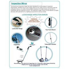 lookunder inspection mirror kaca inpeksi kaca cembung